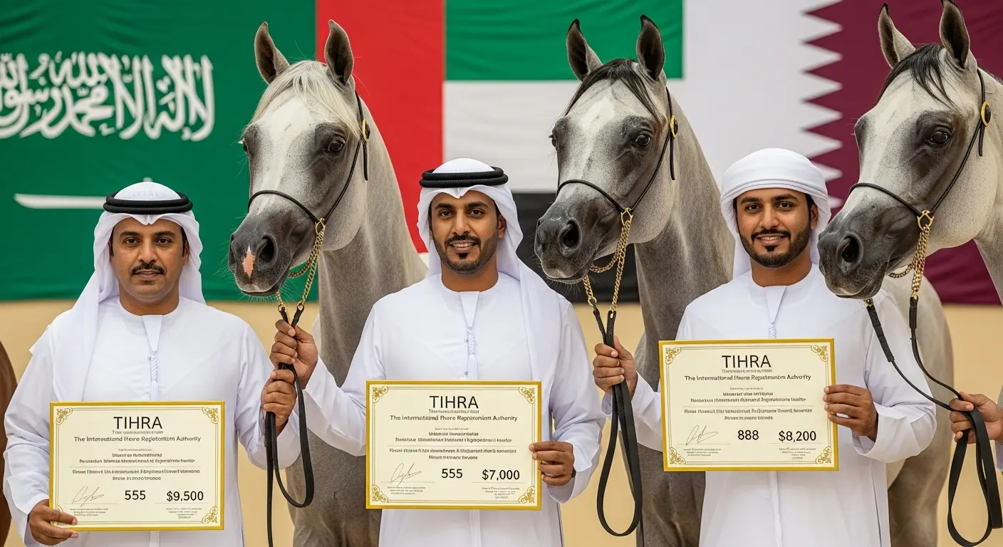 زيادة قيمة الخيل المسجلة +20%